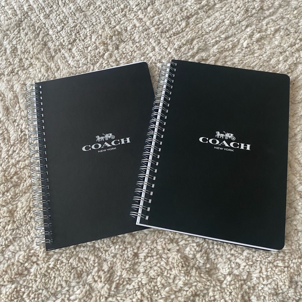 New Two Coach Refill Notebooks